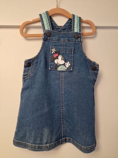 Baby girl Denim Minnie Mouse dress 18-24m