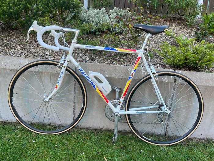 Raleigh 653 retro racing bike Campagnolo