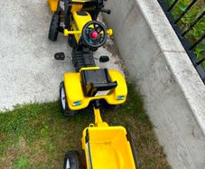 Ride on toy digger