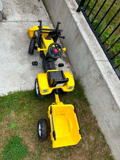 Ride on toy digger
