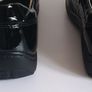 Waldlaufer Henni Ladies Velcro Shoe Black Patent Leather Wide Fit Size UK3.5 CAN POST Image 3