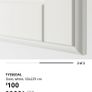 IKEA PAX Tyssedal 5 x doors e525 if new PERFECT Image 5