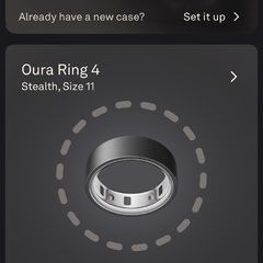 Oura Ring 4 Stealth Size 11