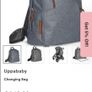 Uppababy changing backpack / nappy bag ('Gregory' colour) Image 5