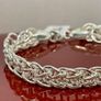 Sterling Silver Byzantine Bracelet Image 9