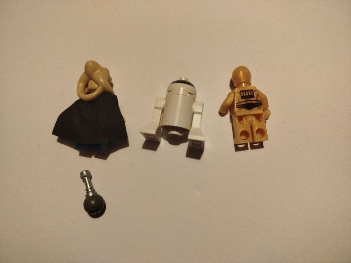 Lego Star Wars 4475 Jabba's Message Minifigures and accessory