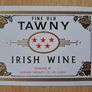 Lot of 5 Vintage fine old Tawny Irish wine labels Image 2