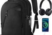 Anti-Theft Laptop Backpack Business Travel Backpack Bag with USB Charging Port Lock,Water Resistant College School Computer Rucksack Work Backpack for Mens Womens Fits 15.6 Inch Laptop (FREE POSTAGE)