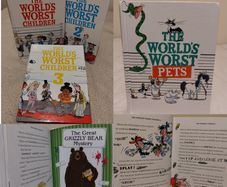 The World's Worst .... Books By David Walliams Hardback books