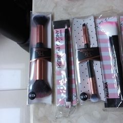 Selection Of Cosmetic  Brush Set.  In Original  Packaging.