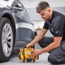 DeWALT 18V XR Cordless Brushless Triple Source Inflator Air Pump Compressor. DeWALT 18V XR Cordless Brushless Impact Wrench 1/2 Inch Drive. DeWalt 18V XR Cordless Brushless Chainsaw Pruning Saw Image 4