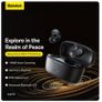 Baseus Bowie MA10 TWS Bluetooth Headset Wireless Earphone 48dB Noise Cancelling 140h Playtime Bluetooth 5.3 Image 2