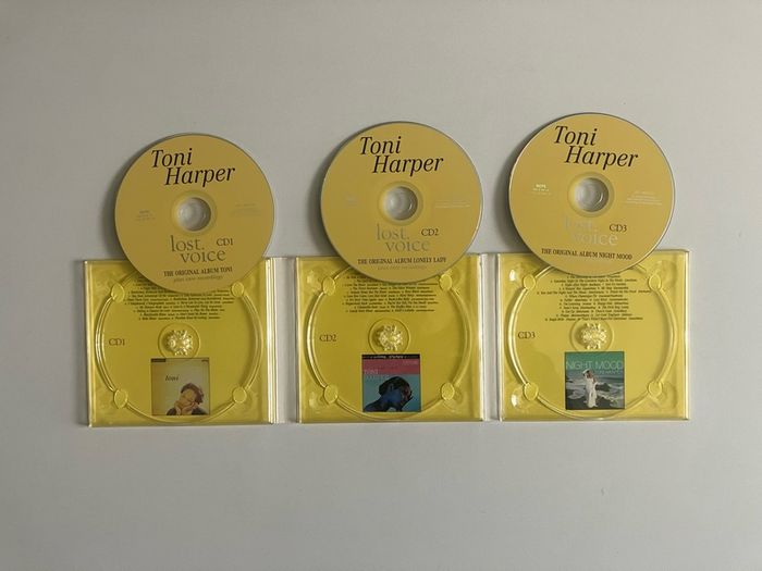 Toni Harper Lost Voice 3 x CD Digipak NM