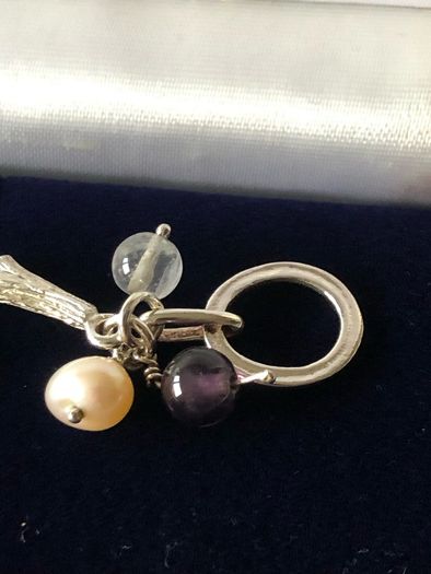 Silver Pearl Bracelet