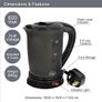 Travel Kettle with 2 Cups Image 7