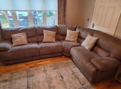 corner recliner couch