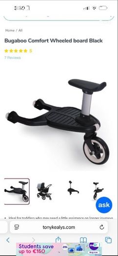 Bugaboo Dragonfly with newborn bassinet