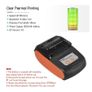 Portable USB Wireless BT 58mm Thermal Receipt Printer Mobile POS Label Printer Image 5