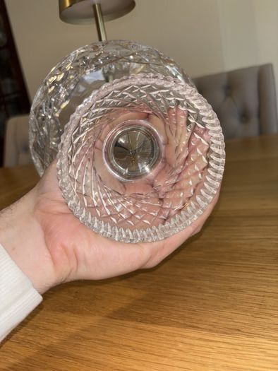 Crystal Pedestal Bowl