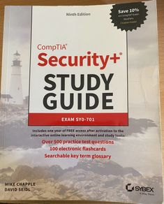CompTIA Security+ Study Guide exam sy0-701