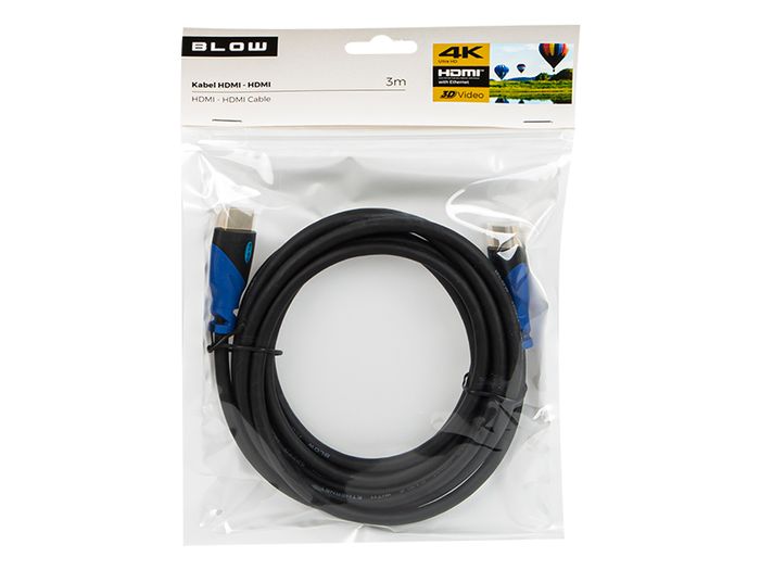 New 3m Premium High Quality Modern HDMI 2.0 Male Cable, 3D, 4K TV DVD Lead #992