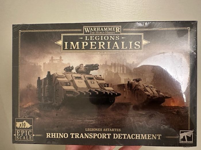 Warhammer Legions Imperialis Rhinos