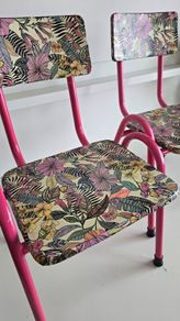 Upcycled Vintage School Chairs