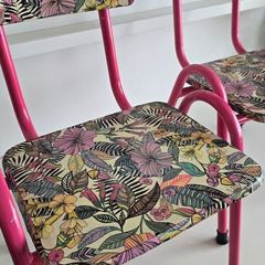 Upcycled Vintage School Chairs