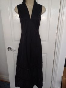 Designer Ronen Chen Black Dress