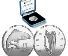 Double Salmon. Silver Proof, Free Post