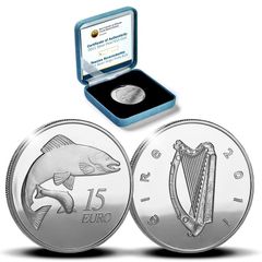 Double Salmon. Silver Proof, Free Post