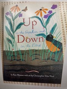 2 Books . Up in the Garden & Down in the Dirt. / Warr is Fe Taart? ( Dutch)