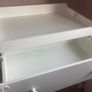 White baby changing unit Image 2