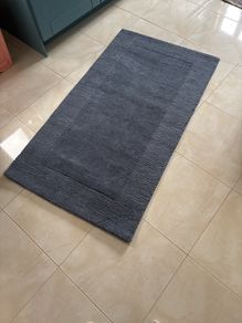 100% wool mat.