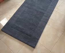 100% wool mat.