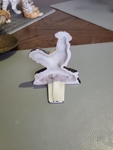 Cast iron cockerel