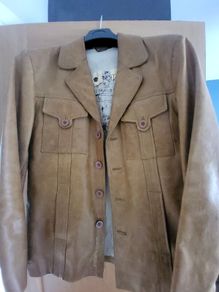 vintage leather jacket