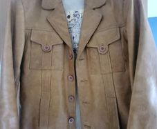 vintage leather jacket