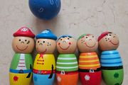 Bigjigs Toys Mini Wooden Pirate Skittles