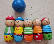 Bigjigs Toys Mini Wooden Pirate Skittles