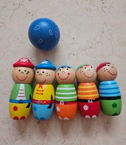 Bigjigs Toys Mini Wooden Pirate Skittles