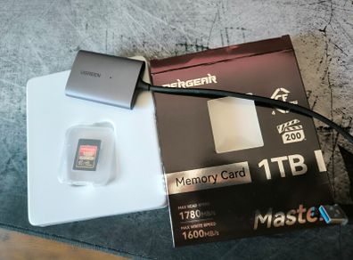 CFexpress Card type A (Sony) + Reader