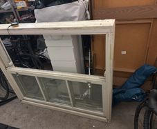 Wooden sliding sash window