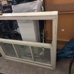 Wooden sliding sash window