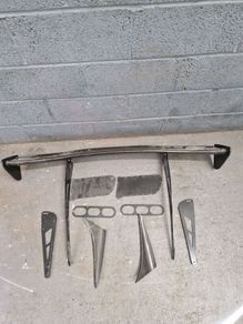 Big carbon wing & carbon canards