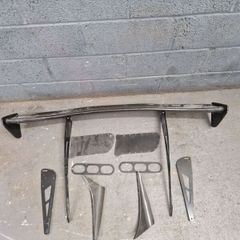 Big carbon wing & carbon canards