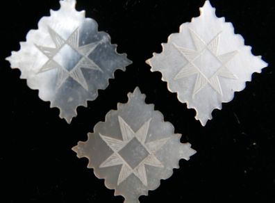 Antique 18th Century Chinese Mother Of Pearl Gaming Counters