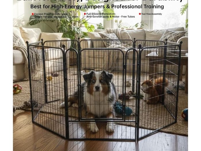 dog pen, dog play pen indoor and outdoor