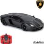 Lamborghini Aventador Official Licensed Remote Control Car with Working Lights, Radio Controlled On Road RC Car 1:24 Scale, 2.4Ghz Matte Black, Great Toys for Boys and Girls (FREE POSTAGE) Image 3
