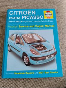 Haynes Citroen Xsara Picasso Service and Repair Manual hardback FREE STANDARD POSTAGE INCLUDED